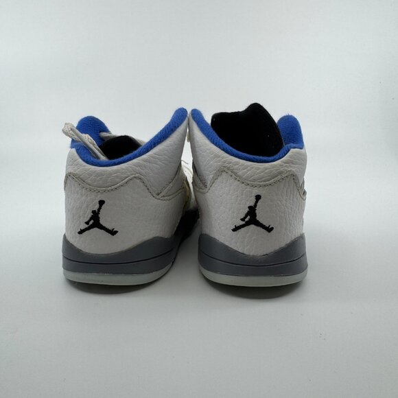 Nike Air Jordan 5 Kids Size 7C Retro Hyper Royal Stealth White VGC 440890 140 - Picture 4 of 9